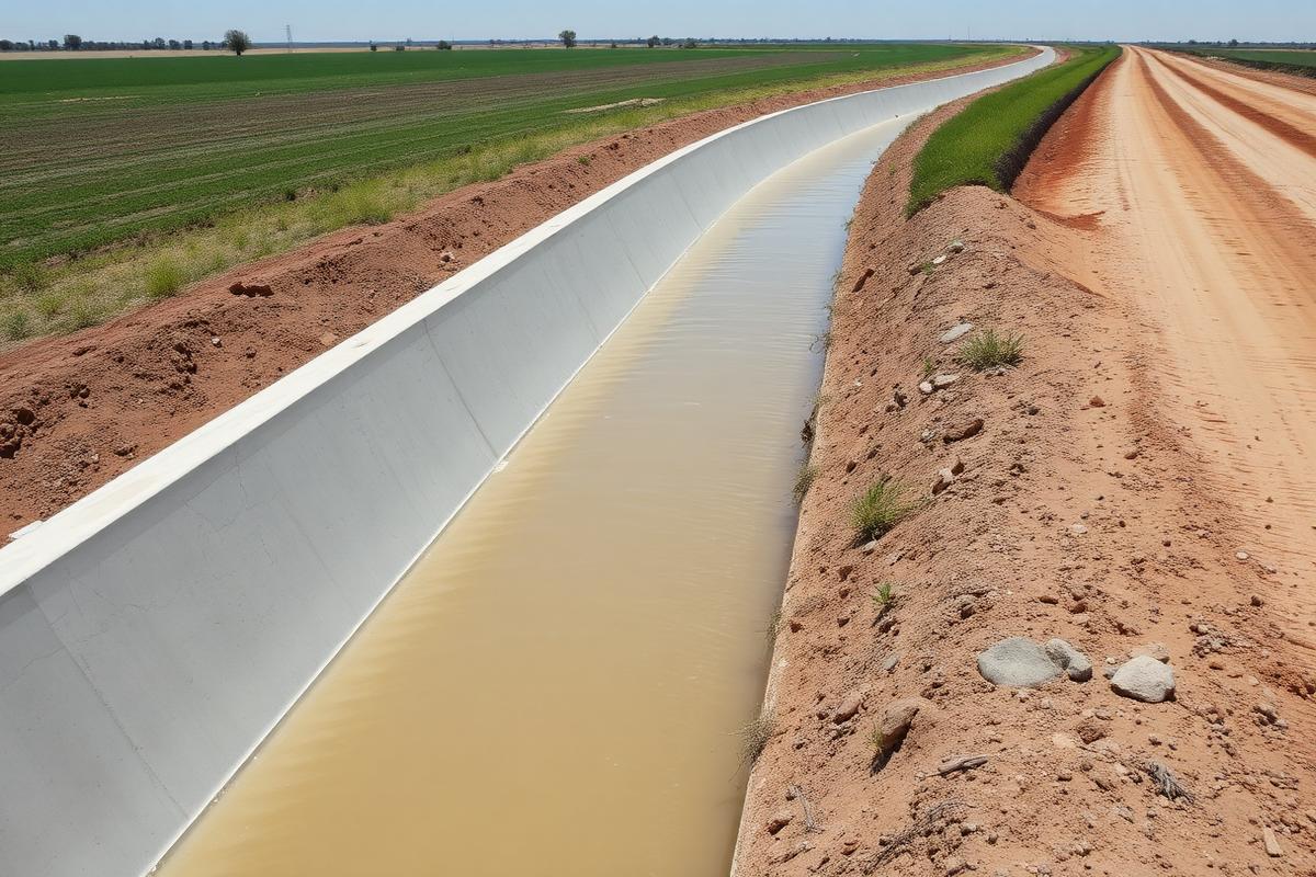 Main Canal Concrete Lining — Phase IV