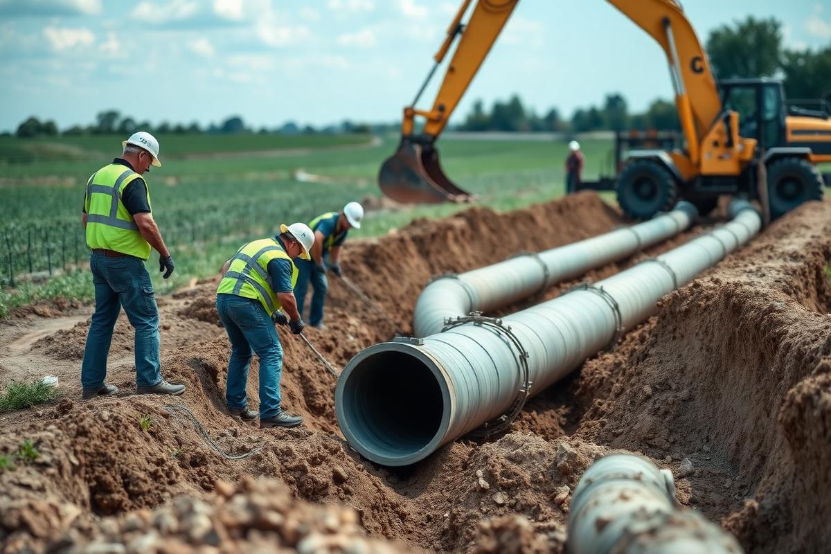 Lateral 9 Buried Pipeline Conversion